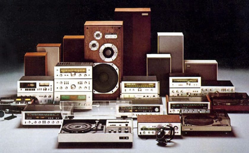 Vintage Stereo and Audio Equipment with eAsset Solutions