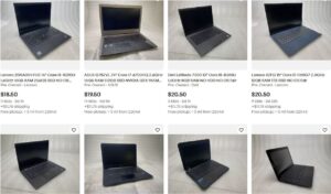 PREOWNED LAPTOP COMPUTERS